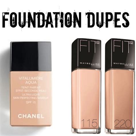 chanel dupe foundation